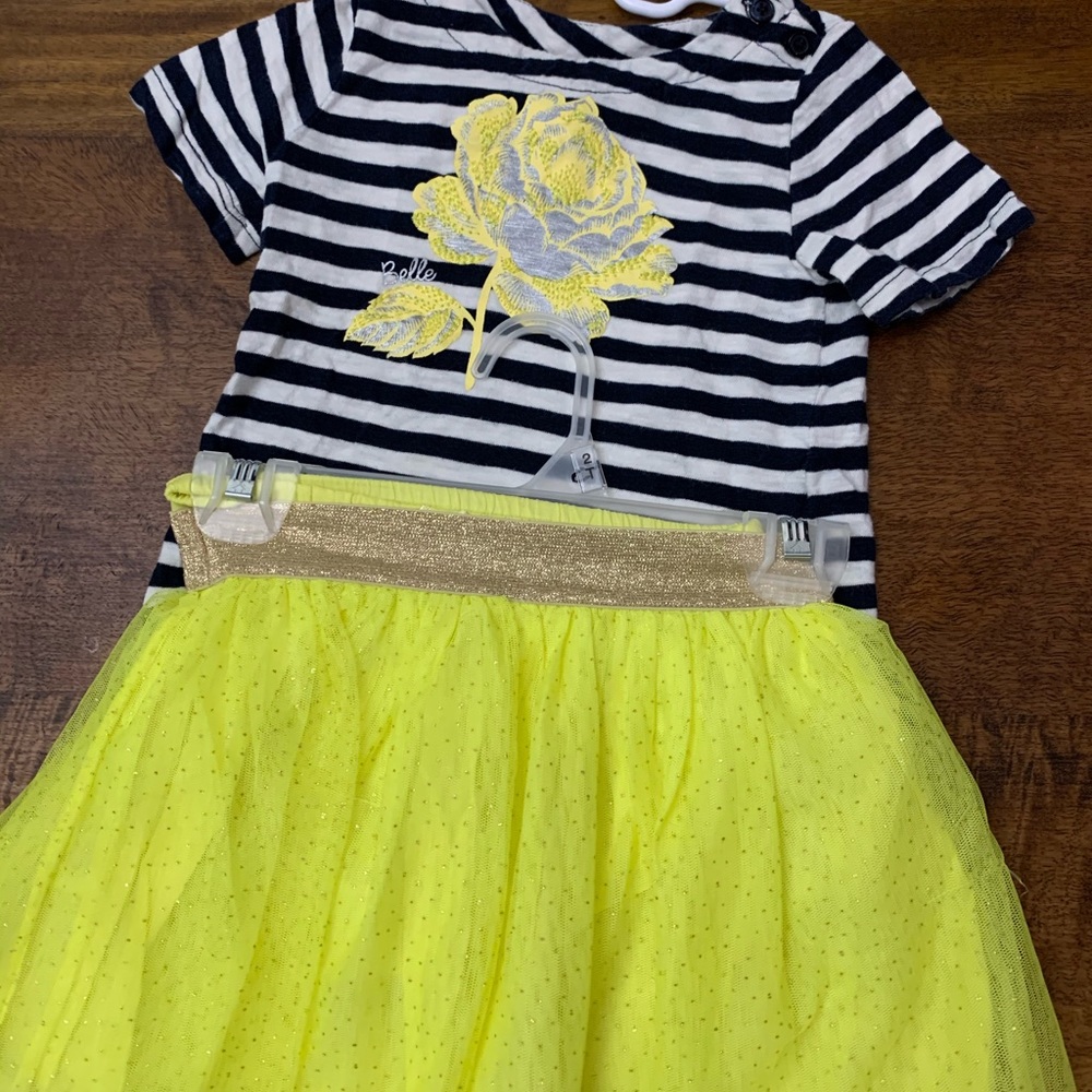 Gap tutu skirt and shirt size 2T